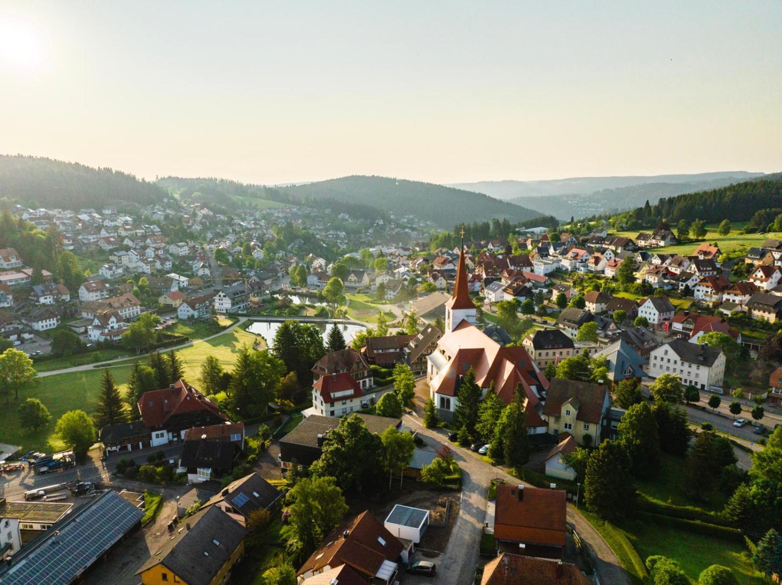 Landhaus Panoramablick Schonach im Schwarzwald Bagian luar foto