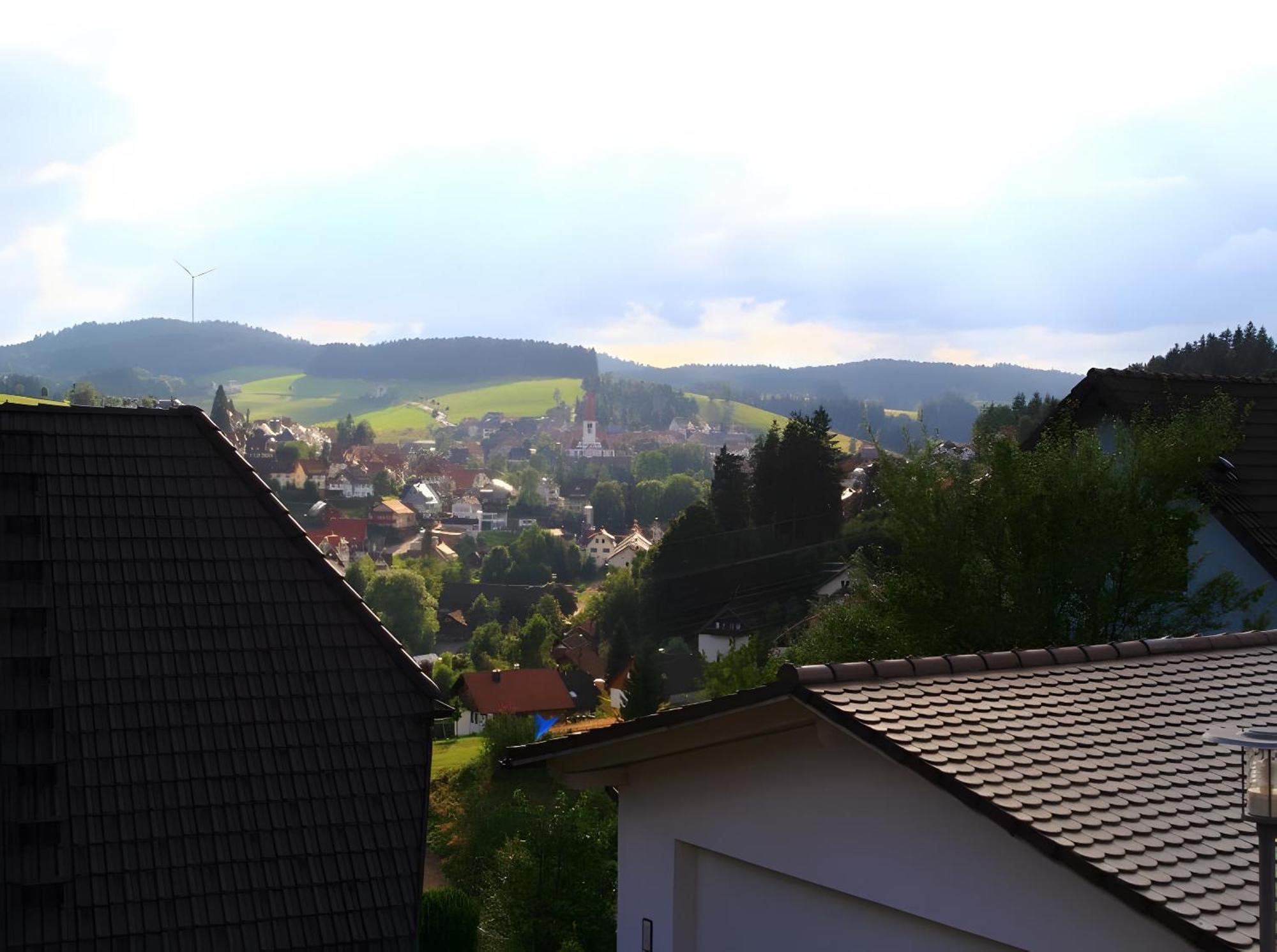 Landhaus Panoramablick Schonach im Schwarzwald Bagian luar foto